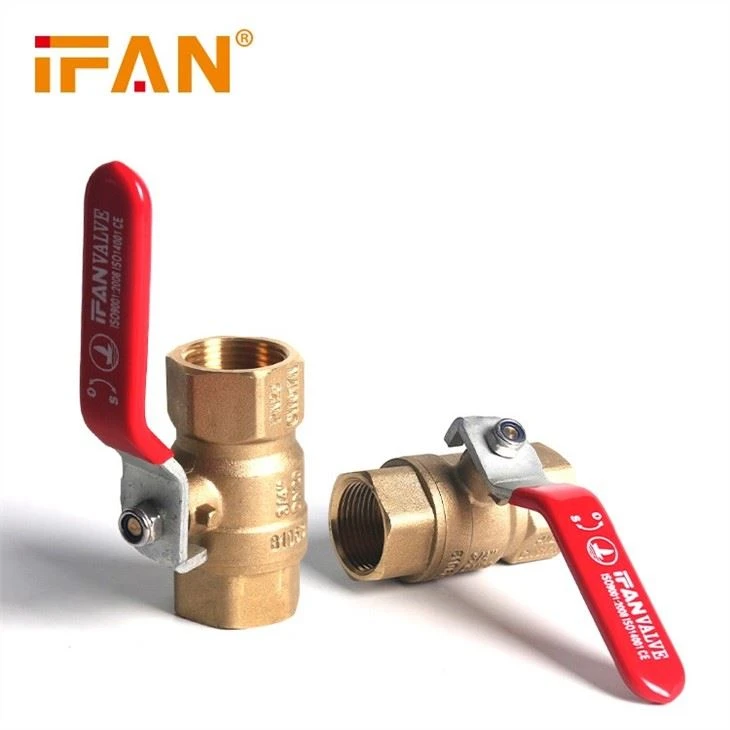 Yellow Brass Ball Valve