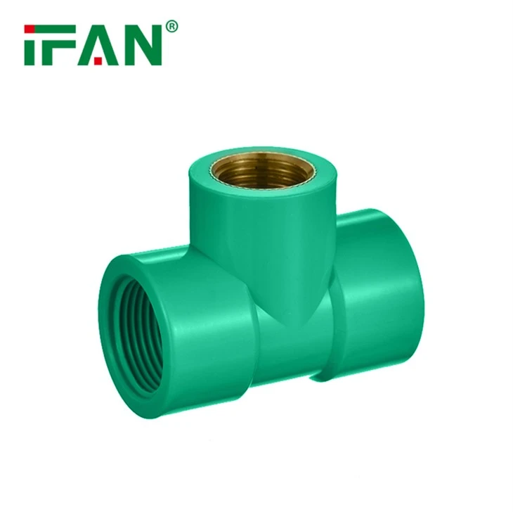 Durable UPVC Green Female Tee